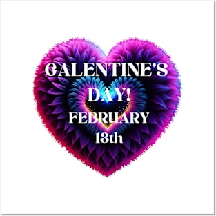 Galentine's Day - 13th February Posters and Art